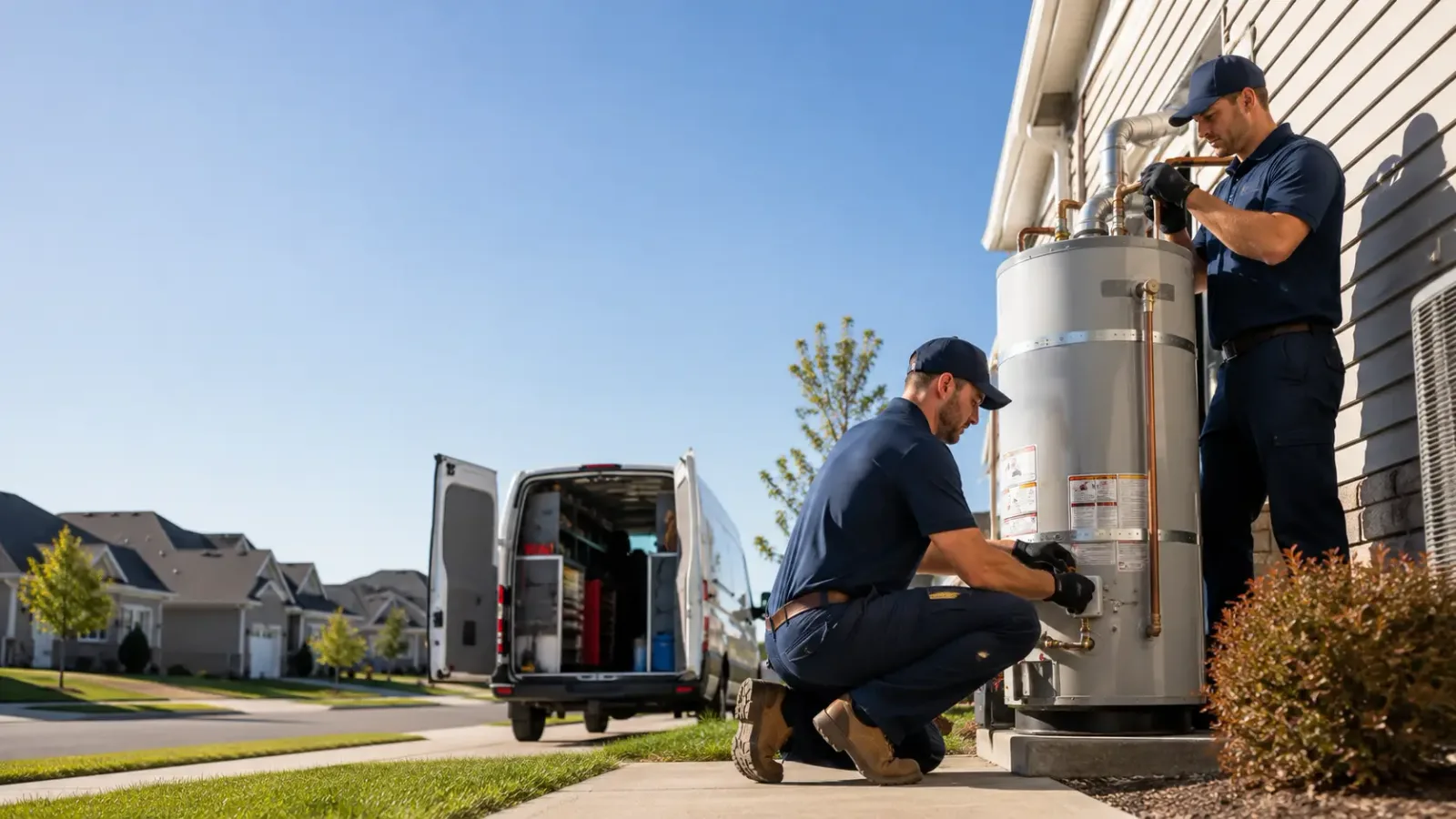 Water Heater Installation in Oakland City, IN
